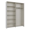 Forte Розсувна шафа 150 см, біла, HMNS72231-120 - Home Club, зображення 8