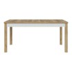 Forte Розкладний стіл 160x90 см Saitama, дуб Mauvella/Secret Grey, TBLT7029-M896 - Home Club, зображення 2