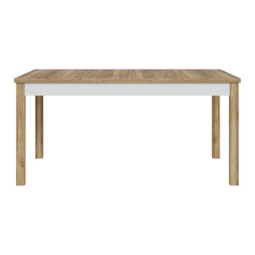 Forte Розкладний стіл 160x90 см Saitama, дуб Mauvella/Secret Grey, TBLT7029-M896 - Home Club