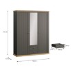 Forte Шафа для одягу, PNTS931-Q243 - Home Club, зображення 9