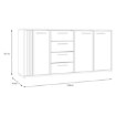Forte Комод L, CDGK241-M624 - Home Club, зображення 6