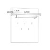 Forte Настінна панель, BHLD202-M482 - Home Club, зображення 5