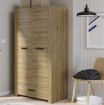 Forte Шкаф шириной 110 см с ящиком Havanna, дуб «под старину», HVNS823-D67 - Home Club