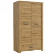 Forte Шкаф шириной 110 см с ящиком Havanna, дуб «под старину», HVNS823-D67 - Home Club, изображение 2