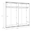 Forte Шафа для одягу, SSQS92411-U60 - Home Club, зображення 8