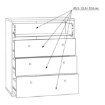 Forte Комод, T2KK212-H51 - Home Club, зображення 7
