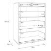 Forte Комод, TZMK31-P82 - Home Club, зображення 6
