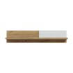 Forte Настінна полиця 125 см Saitama Дуб Mauvella/Secret Grey, SQMB01-M826 - Home Club, зображення 2