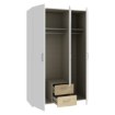 Forte Шафа 120 см з висувними ящиками Econobox, білий/дуб «Пуччіні», ECBS832-M870 - Home Club, зображення 5