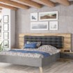 Forte Каркас ліжка + тумбочки, RCQL1184-C692 - Home Club