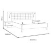 Forte Каркас ліжка + тумбочки, RCQL1184-C692 - Home Club, зображення 6