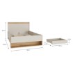 Forte Каркас ліжка, WEXL1122-M820 - Home Club, зображення 7
