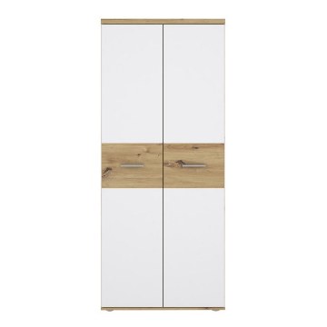 Forte Шафа 80 см Winnie Дуб Artisan/Білий, WNS92-C830 - Home Club