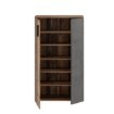 Forte Шкафчик для обуви 70 см Net106 Old – Винтажное дерево/бетон, BTS321-C754 - Home Club, изображение 3