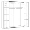 Forte Шафа для одягу, KLTS62321-M902 - Home Club, зображення 10