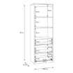 Forte Стелаж, LSQR711M-U60 - Home Club, изображение 8
