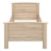 Forte Односпальне ліжко 100x200 см Gloria, дуб «Сонома», GLRL10-D30 - Home Club, зображення 2