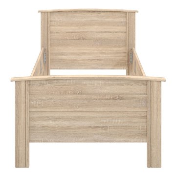 Forte Односпальне ліжко 100x200 см Gloria, дуб «Сонома», GLRL10-D30 - Home Club