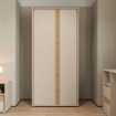 Forte Шафа 90 см Wexlin Пісочний/Дуб Mauvella, WEXS821-M820 - Home Club