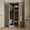 Forte Шафа 90 см Wexlin Пісочний/Дуб Mauvella, WEXS821-M820 - Home Club, зображення 2