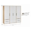 Forte Шафа для одягу, OKYS841-Q344 - Home Club, зображення 9