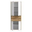 Forte Шафа 90 см із шухлядами Keflavik, білий/дуб Artisan, KFLS821-C881 - Home Club, зображення 3