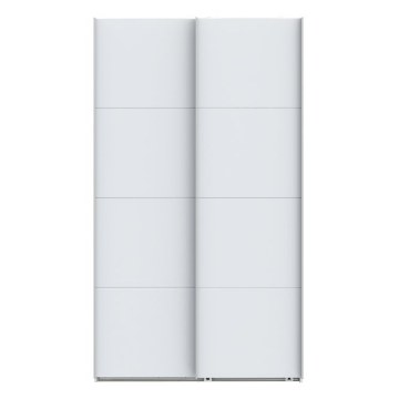 Forte Розсувна шафа 120 см Sophistispace, біла, SSQS62411-120 - Home Club