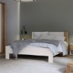 Forte Двоспальне ліжко 160x200 см Waikato, пісочний, WKTL1162-M902 - Home Club
