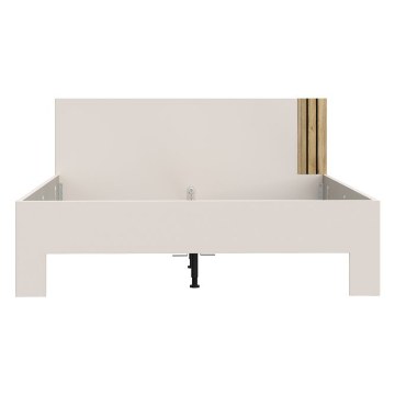 Forte Двоспальне ліжко 160x200 см Waikato, пісочний, WKTL1162-M902 - Home Club