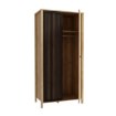 Forte Шафа з ламелями 100 см Jytana Дуб Mauvella/Чорний, JTNS821L-M635 - Home Club, зображення 3