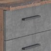 Forte Письмовий стіл 145x60 см з 4 шухлядами та шафкою, колір «Бетон/Old-Wood Vintage», MT926-C943 - Home Club, зображення 9