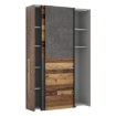 Forte Розсувна шафа 120 см Ozzula Old – Wood Vintage/Бетон, OZLS722X7-C754 - Home Club, зображення 5