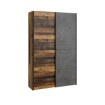 Forte Розсувна шафа 120 см Ozzula Old – Wood Vintage/Бетон, OZLS722X7-C754 - Home Club, зображення 6