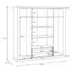 Forte Шафа для одягу, PNTS941-Q243 - Home Club, зображення 10