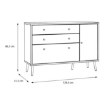 Forte Комод P, HLTK221REC-M806 - Home Club, зображення 6