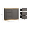 Forte Комод, PNTK226L-Q243 - Home Club, зображення 8