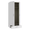 Forte Шафа 80 см з висувною шухлядою Econobox, біла, ECBS823-120 - Home Club, зображення 5