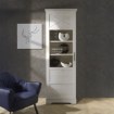 Forte Вузька вітрина 70 см Rockhampton, біла сосна, RHPV711L-D43 - Home Club