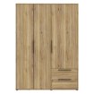 Forte Шафа 150 см з висувними ящиками Orkney, дуб Mauvella, OKYS831-D108 - Home Club, зображення 3