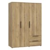 Forte Шафа 150 см з висувними ящиками Orkney, дуб Mauvella, OKYS831-D108 - Home Club, зображення 5