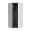 Forte Кутова шафа 90x90 см Econobox 2, біла, ECBS911-120 - Home Club, зображення 3