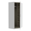 Forte Кутова шафа 90x90 см Econobox 2, біла, ECBS911-120 - Home Club, зображення 5