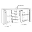 Forte Комод, ERXK241-C586 - Home Club, зображення 6