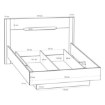 Forte Каркас ліжка з підйомним матрацом, EDWL1143-M820 - Home Club, зображення 9