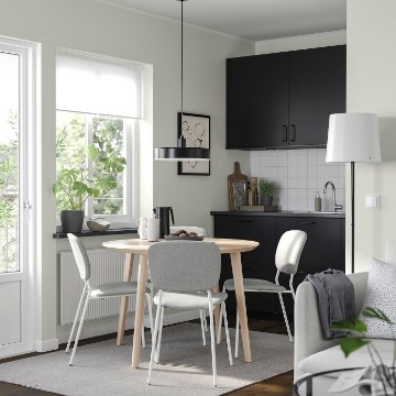 ИКЕА Стол и 4 стула LISABO ЛИСАБО / VIHALS, 696.315.72 - Home Club