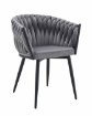 Kontrasto Kt220 Стілець Glam Vel Сірий, 5.90 90053 - Home Club