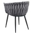 Kontrasto Kt220 Стілець Glam Vel Сірий, 5.90 90053 - Home Club, зображення 6