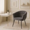 Kontrasto Kt220 Стілець Glam Vel Сірий, 5.90 90053 - Home Club, зображення 11