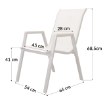 Kontrasto Комплект Marbella Wood на 4 особи, колір «таупе», Dw, Meb000082 - Home Club, зображення 7