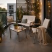 Kontrasto Комплект Marbella Wood на 4 особи, колір «таупе», Dw, Meb000082 - Home Club, зображення 10